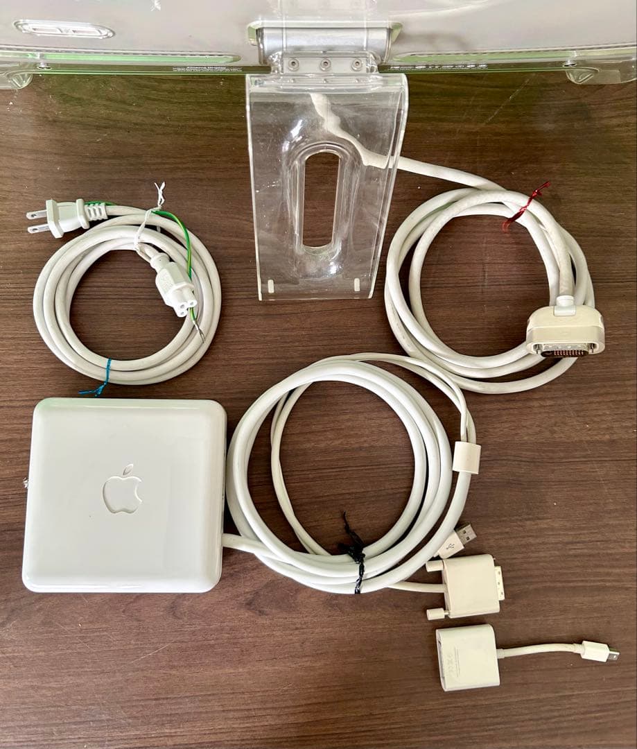 動作商品Appleモニター＆ADC DV I変換器＆mini portアダプター