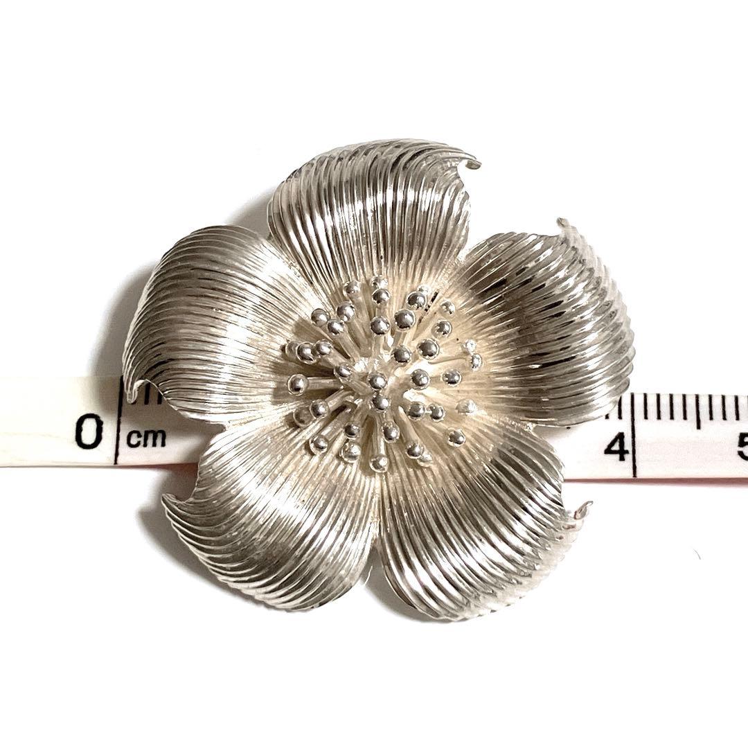 Tiffany&Co. ティファニー ドッグウッド フラワー 花 ブローチ