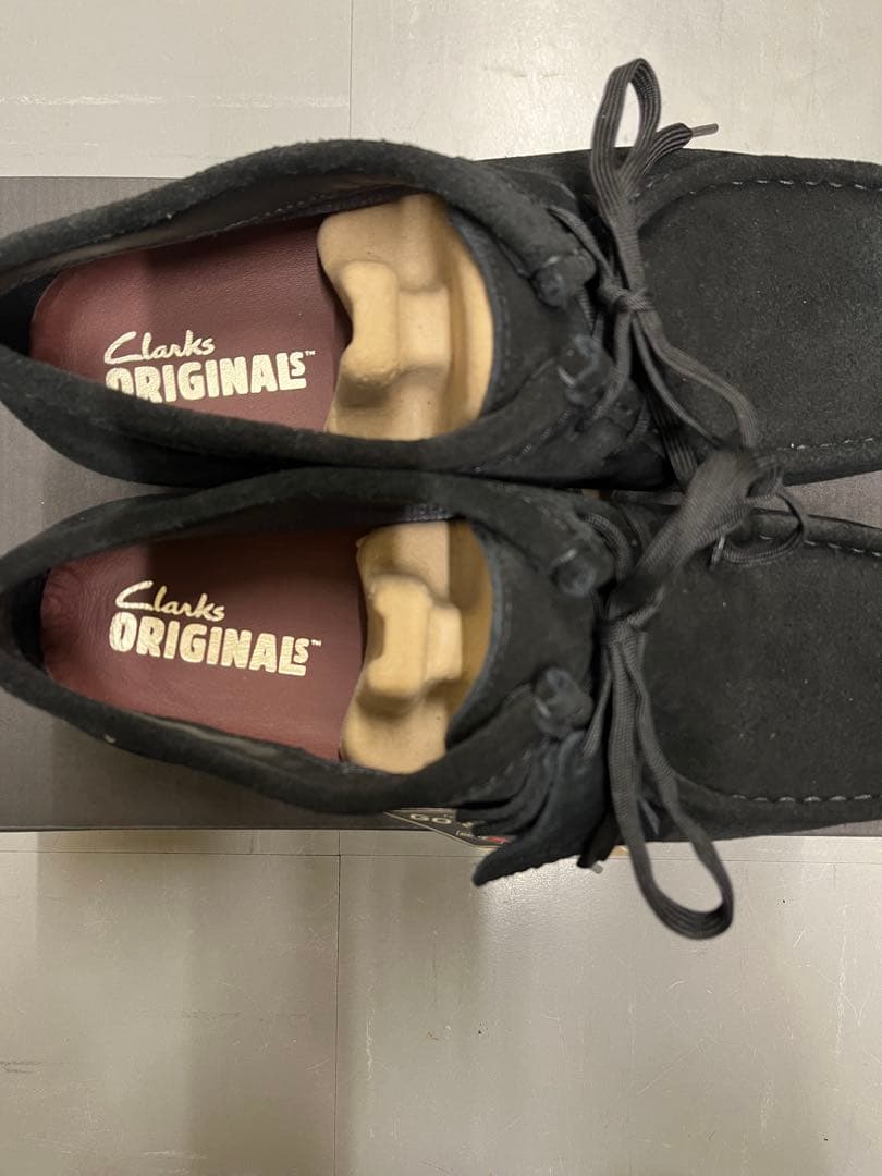 クラークス ワラビーゴアテックス CLARKS UK8.5 WALLABEE