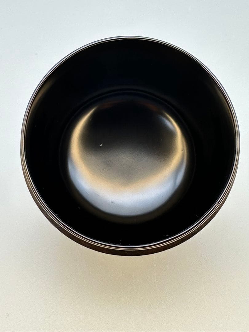 茶道具　棗　松尾不染斎　黒棗