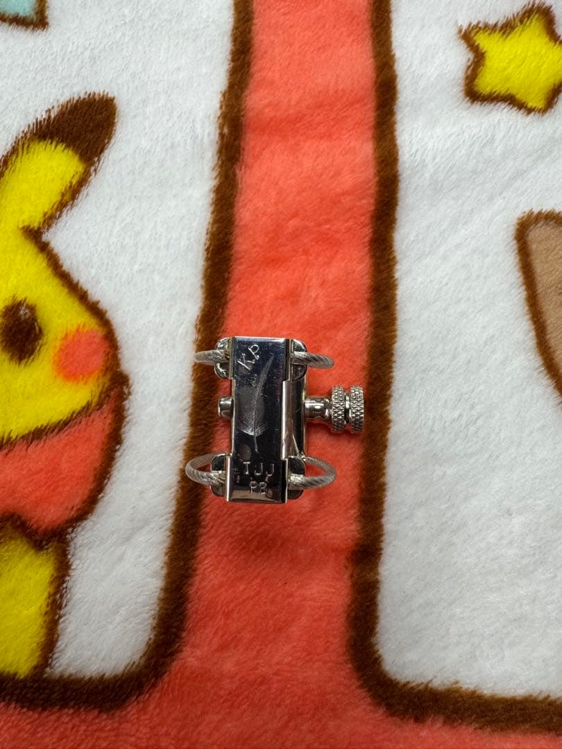 K Plume テナーメタルリガチャー　フォスファーブロンズ　銀メッキ