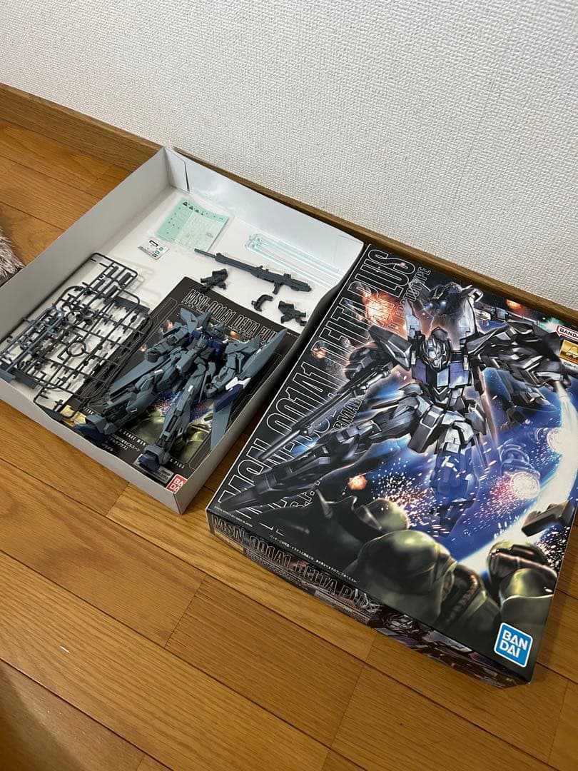 組み立て済みMG MSN-001A1 デルタプラス RG HI-vガンダム