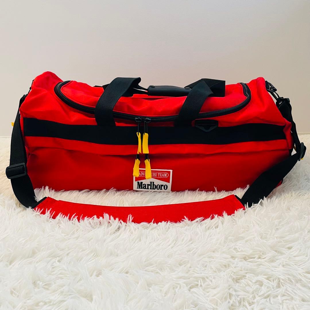 美品 希少 マルボロ アドベンチャーチーム ボストンバッグ マールボロ