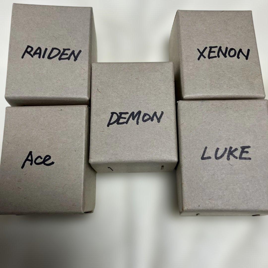 聖飢魔Ⅱ地獄からのスタンプDEMON.ACE.XENON.RAIDEN.LUKE