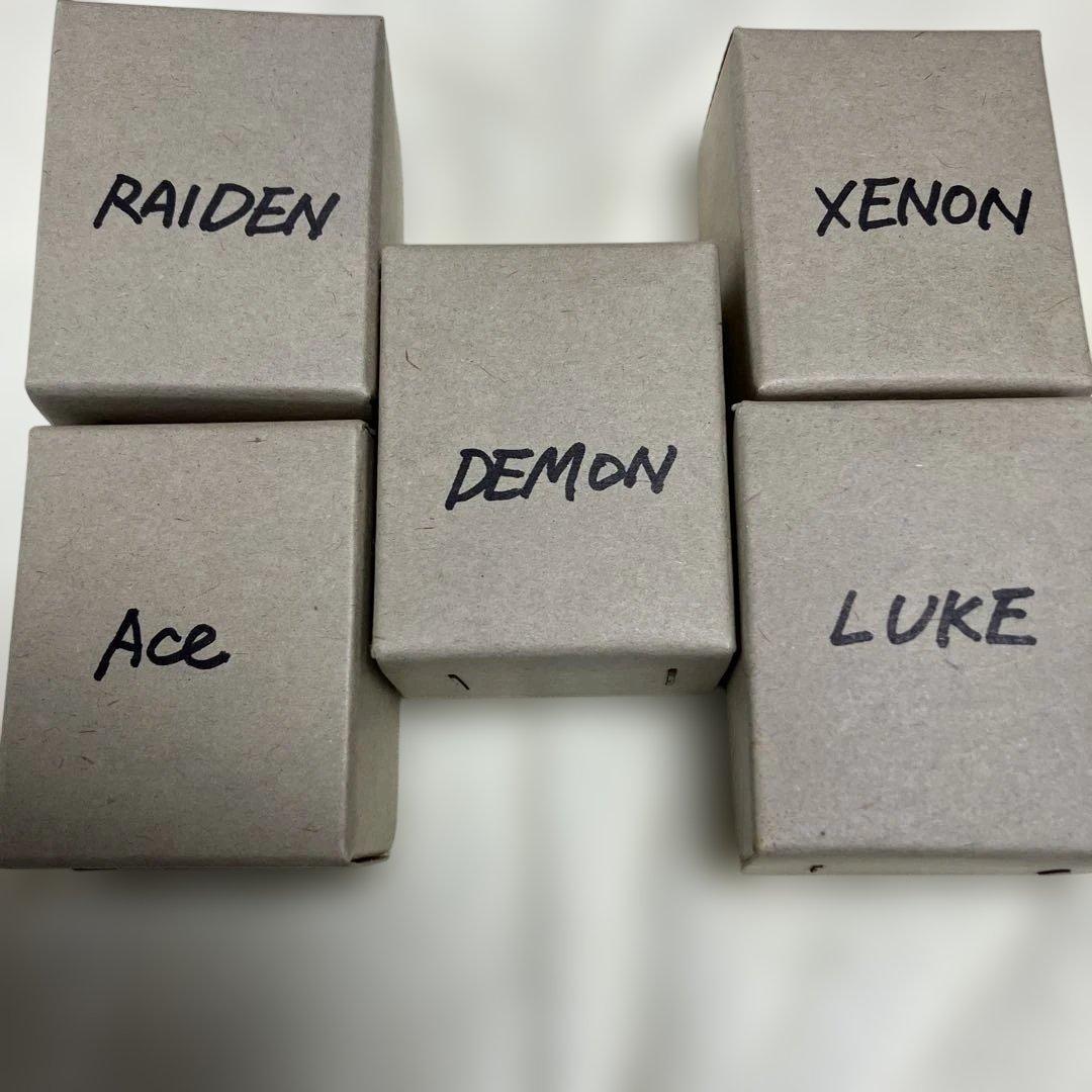 聖飢魔Ⅱ地獄からのスタンプDEMON.ACE.XENON.RAIDEN.LUKE