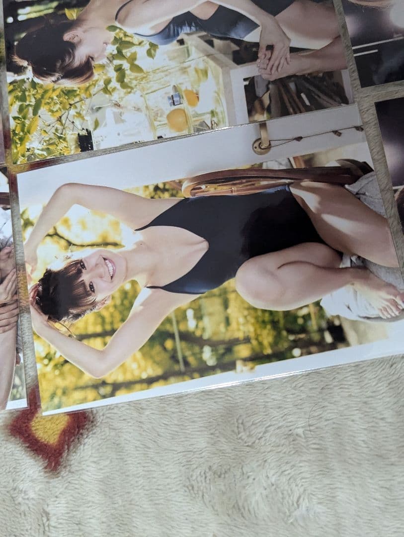 貴重 非売品 美品 オフショット 生写真 無修正 70枚 大島優子①