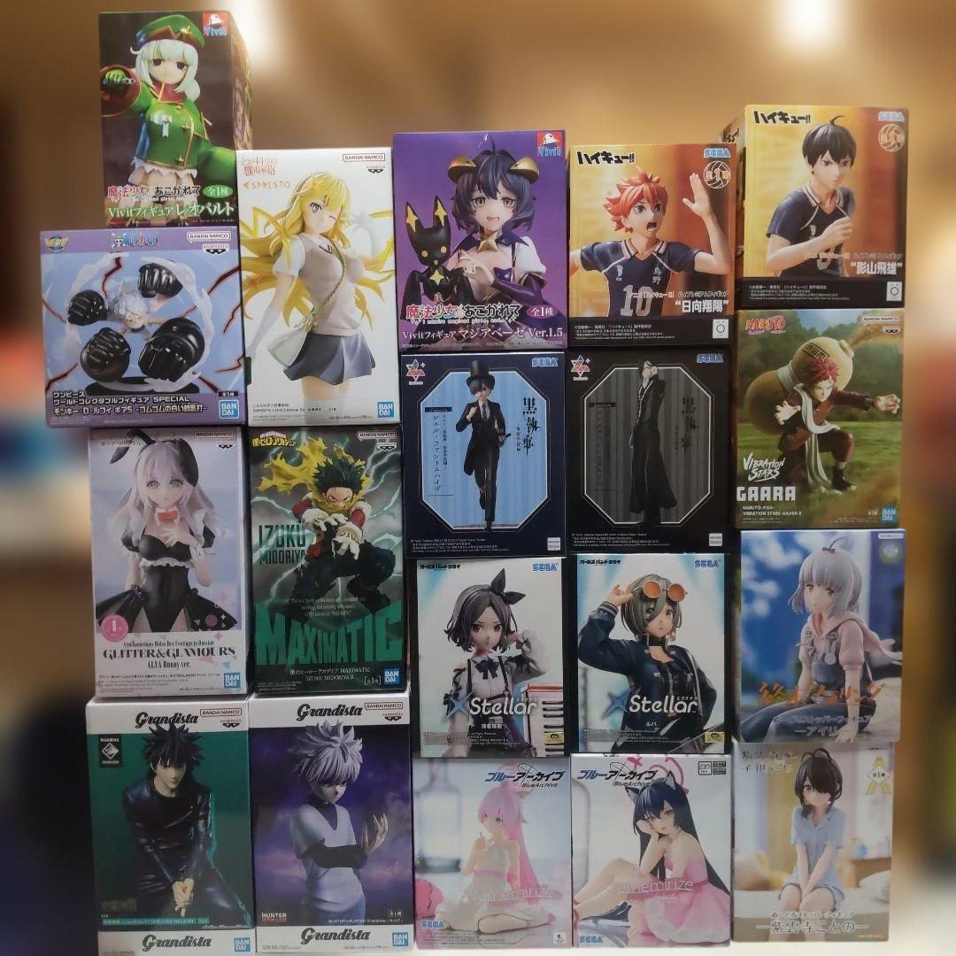最新プライズフィギュアまとめ売り１９体セット①