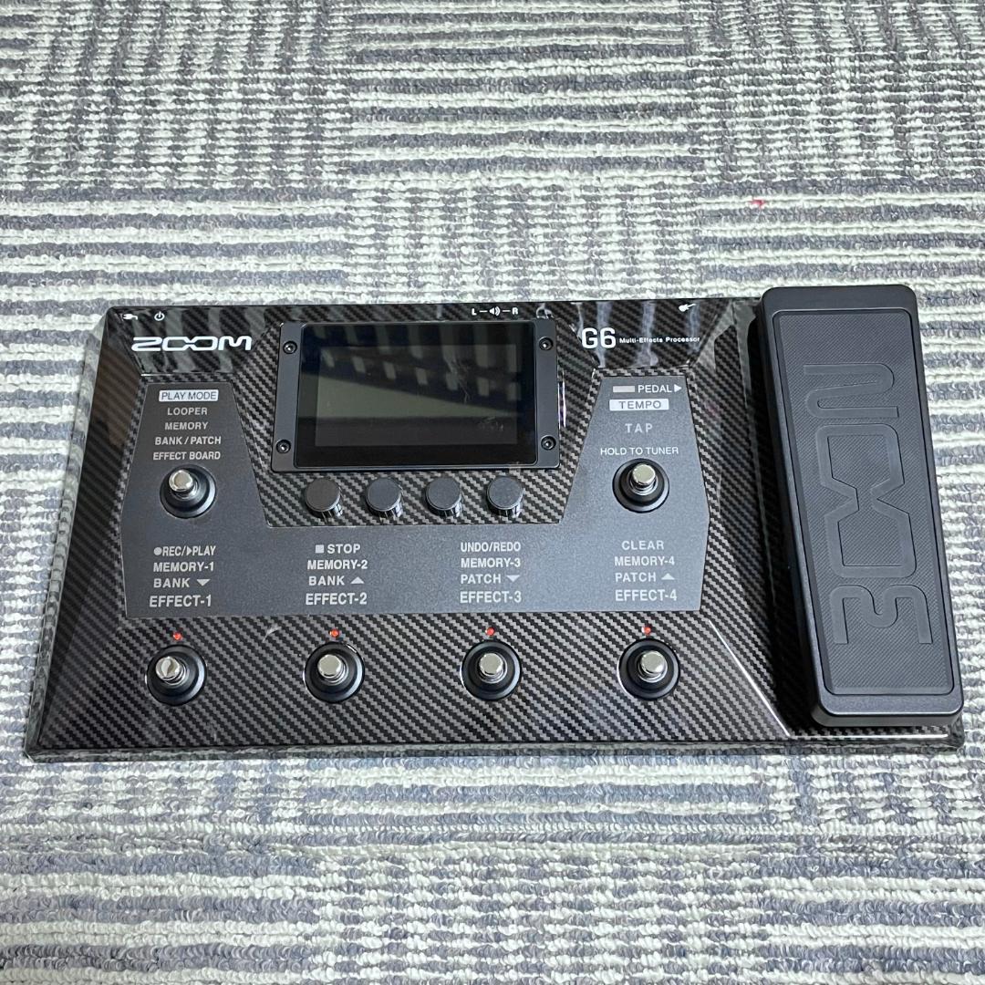 ZOOM G6 ギター マルチエフェクター 本体のみ