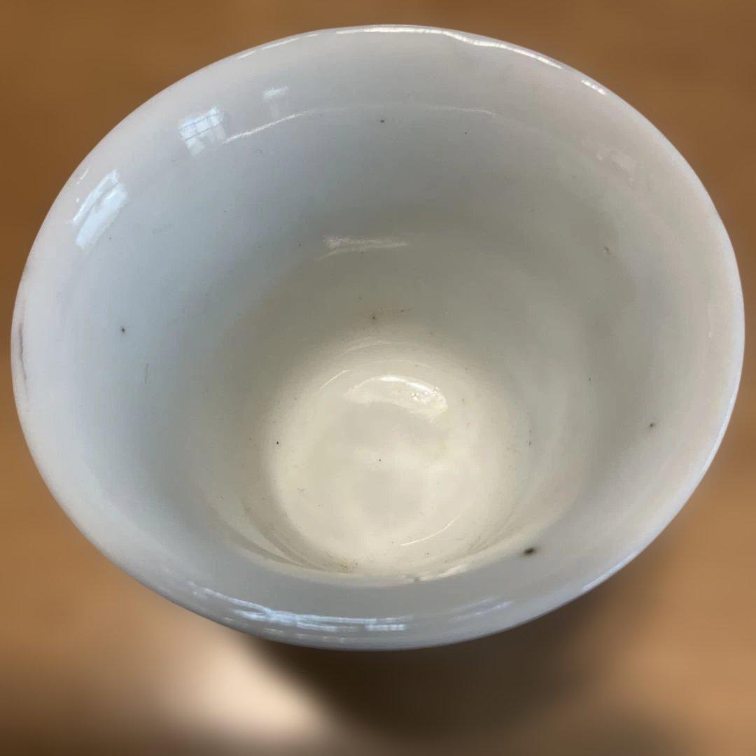 中国民国時代のドラゴンの絵柄 陶器カップ