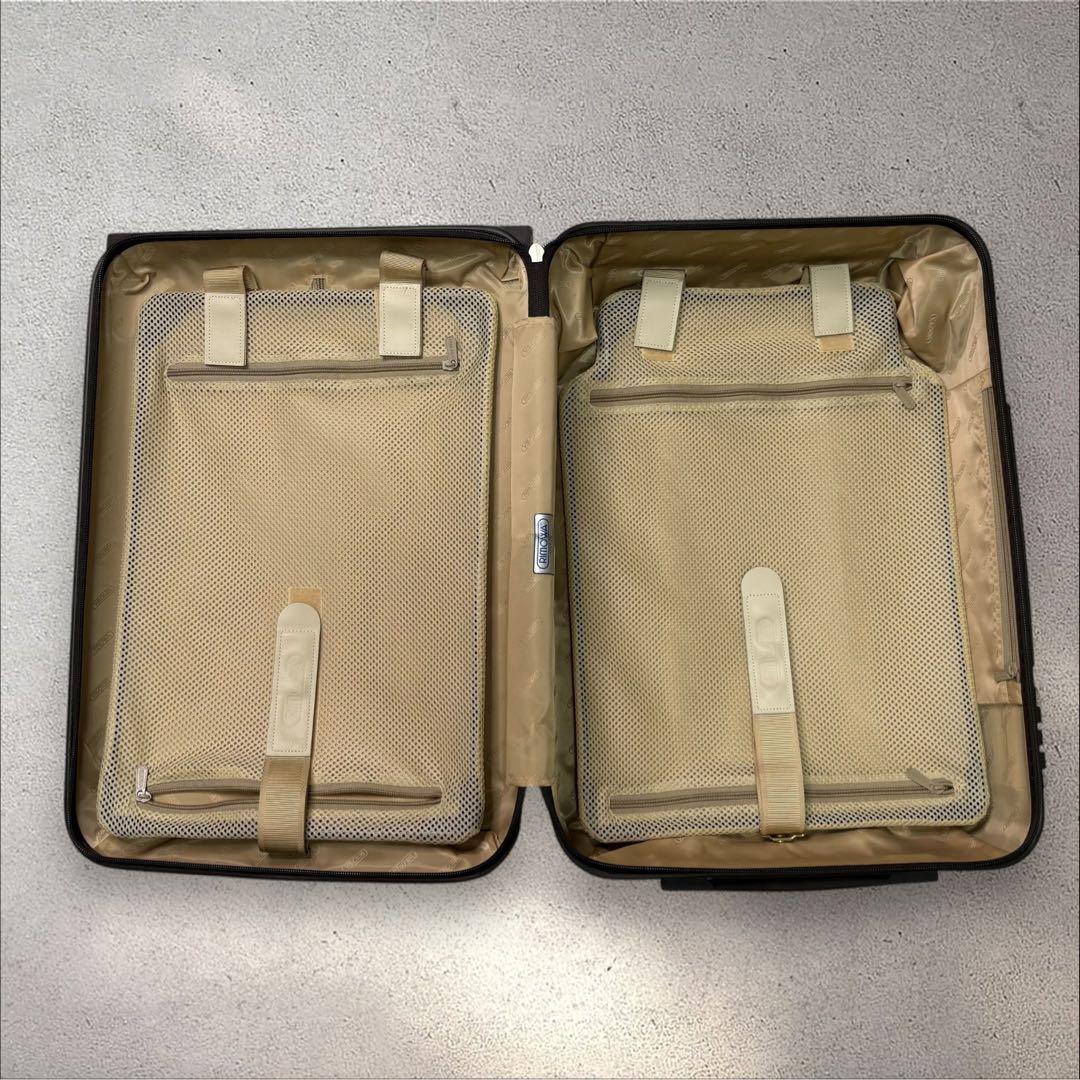 リモワ サルサデラックス キャリーケース 2輪 ブラウン 約35L スーツケース