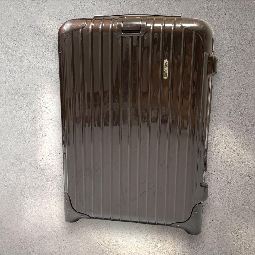 リモワ サルサデラックス キャリーケース 2輪 ブラウン 約35L スーツケース