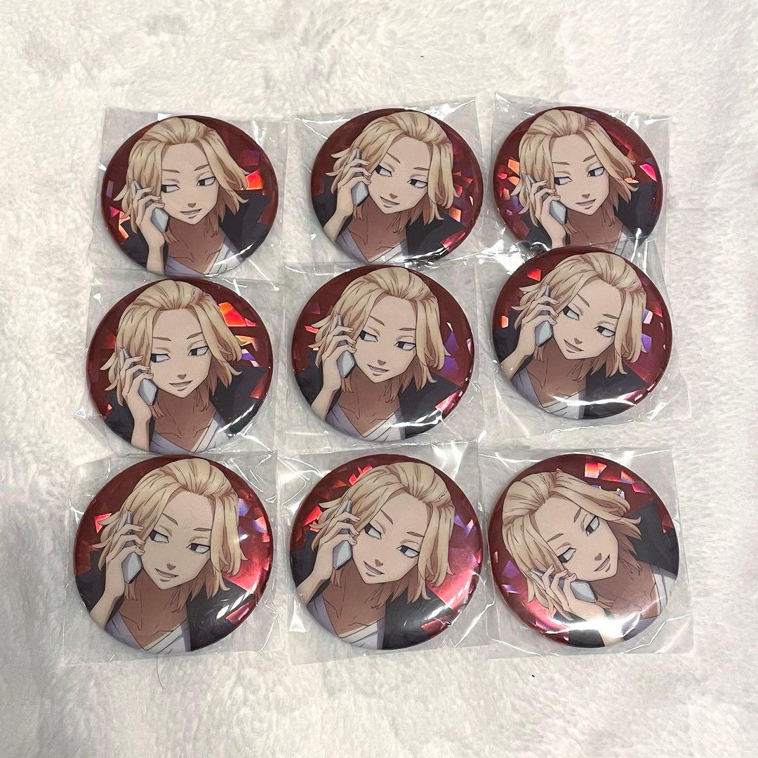 東京リベンジャーズ　佐野万次郎　もしもしシリーズ　缶バッジ