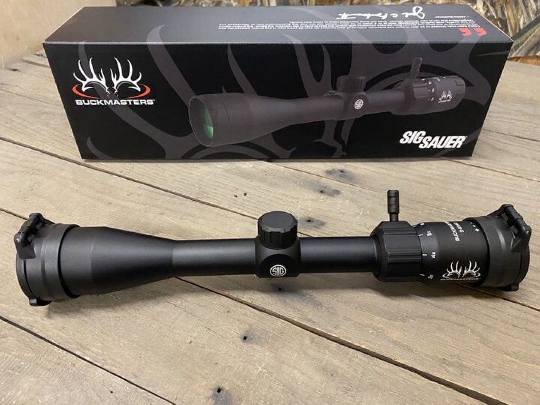 実物 SIG SAUER バックマスターズ 3-12x44 BDC スコープ