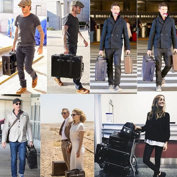 超レア限定★映画007×グローブトロッター18インチ２輪トロリースーツケース中古