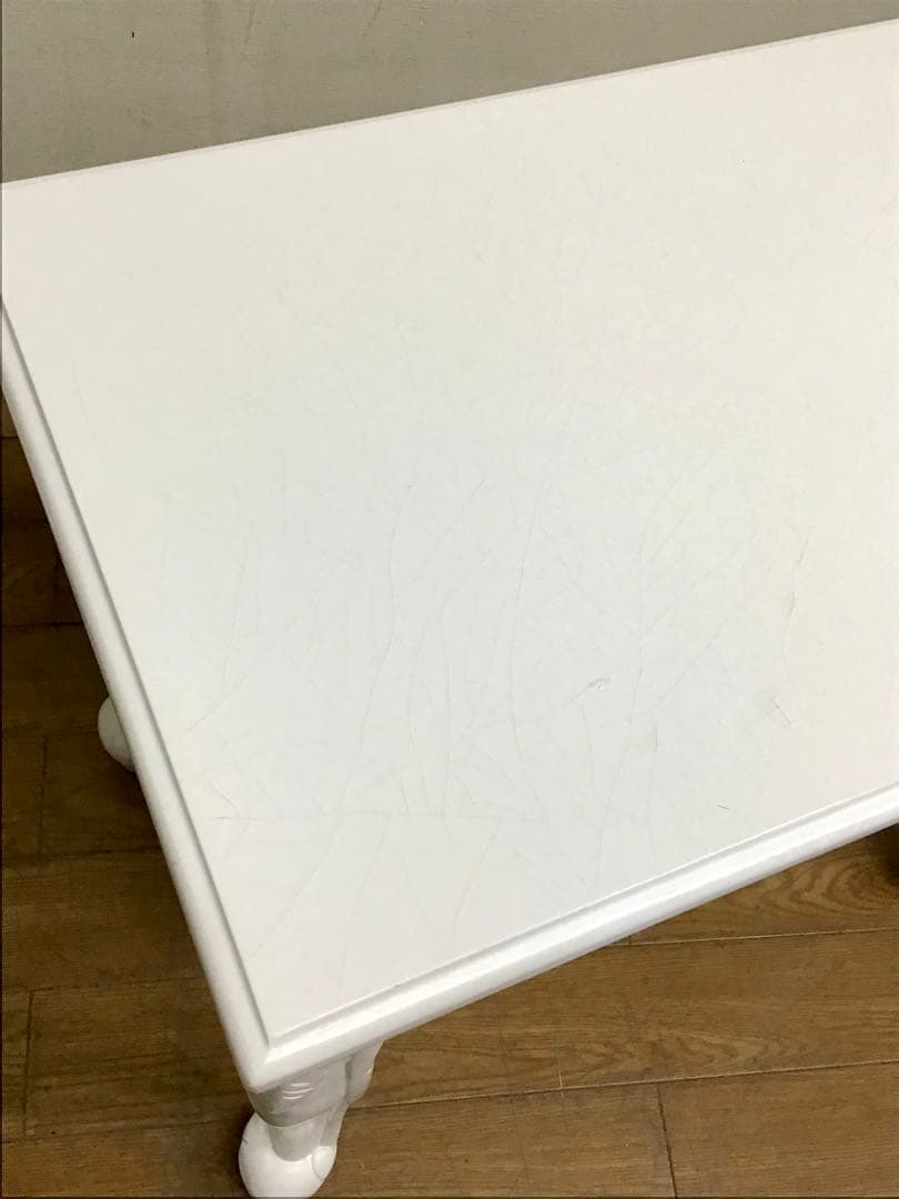 Nino☆管283☆ヨーロピアンクラシック☆姫系☆白家具☆ネストテーブル