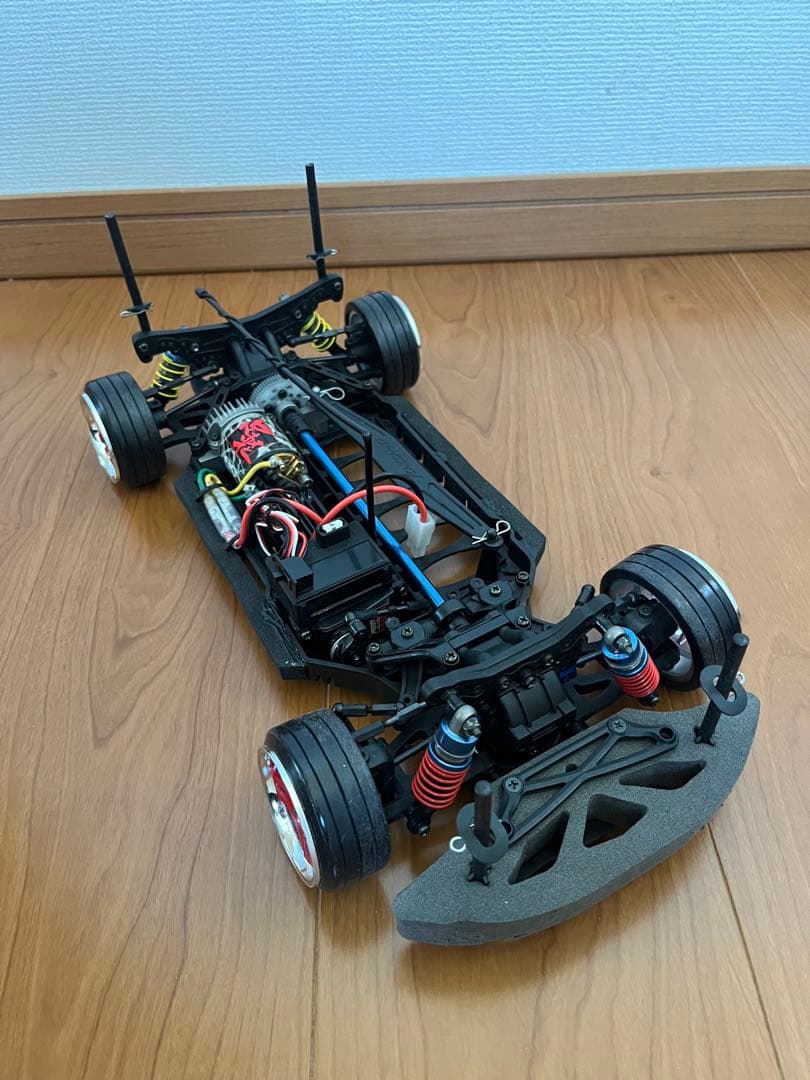 1/10 ラジコンドリフト ドリパケ S13シルビア　LED電飾付