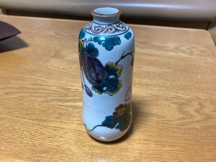 九谷焼　色絵瓜　三代三ツ井為吉