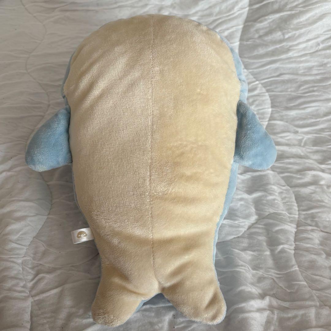 希少　まめゴマ　水色(あまゴマ) ぬいぐるみ