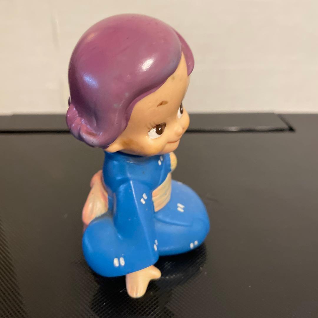 値下げ❗️まとめ売り❗️22㎝のばらちゃん座り❗️勧業銀行 ソフビ昭和レトロ