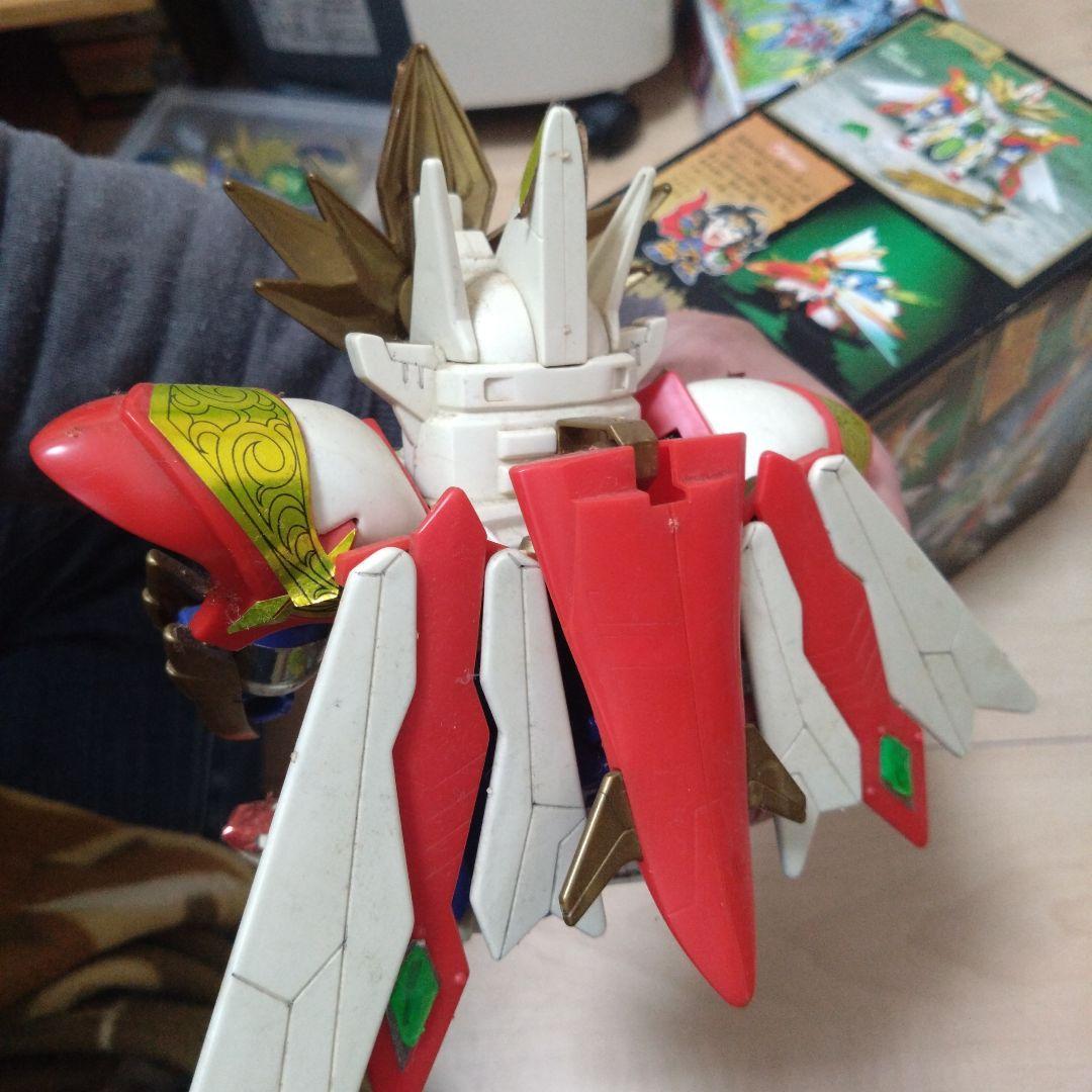 ビ*ー様 元祖SDガンダム　プラモデル　戦神機キングシャッフル　組立済み
