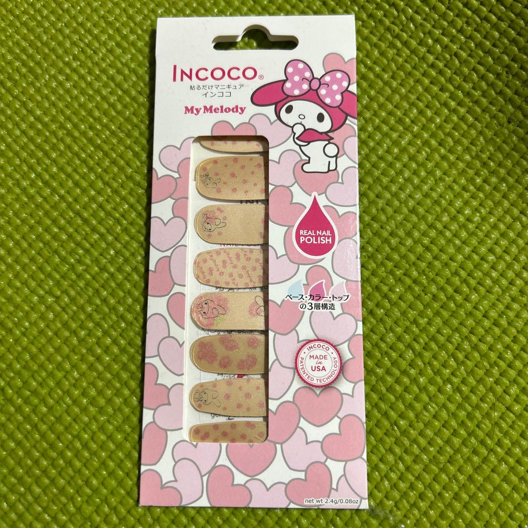 インココ INCOCO 貼るだけマニキュア マイメロ まいめろ mymelody