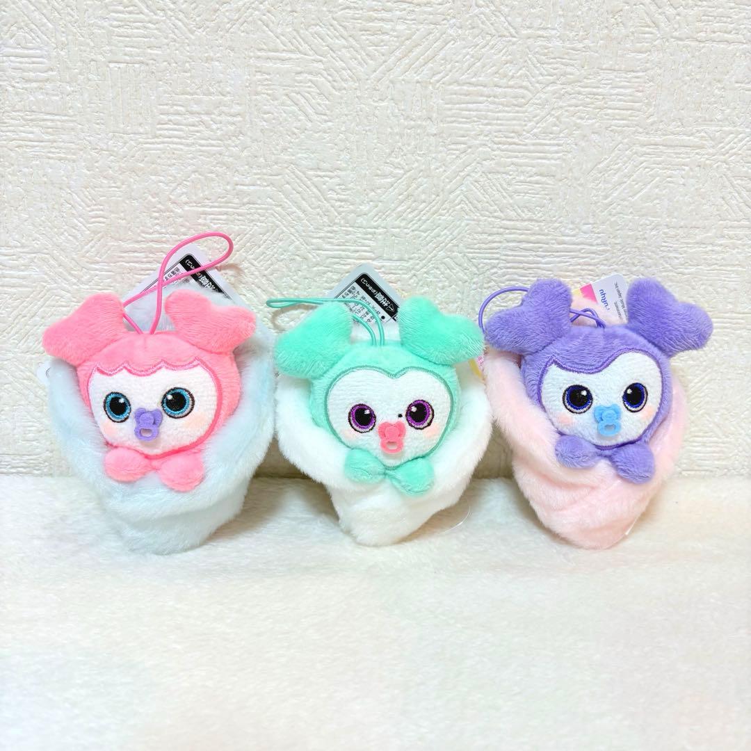 GIGO限定 TWICE LOVELYS おくるみマスコット ミサモ ３種