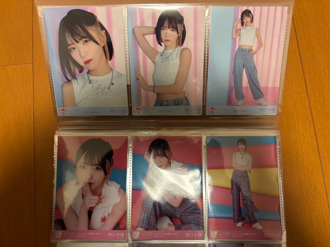 野口衣織　生写真　40枚セット