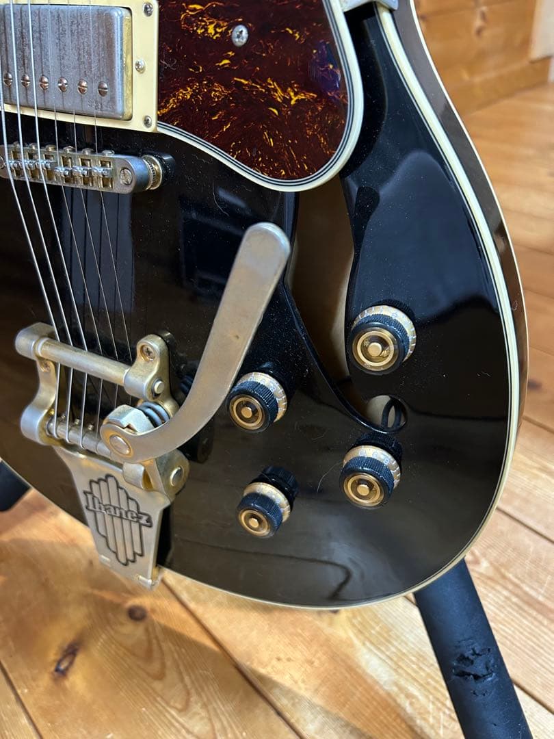 Ibanez セミアコースティックギター ブラック