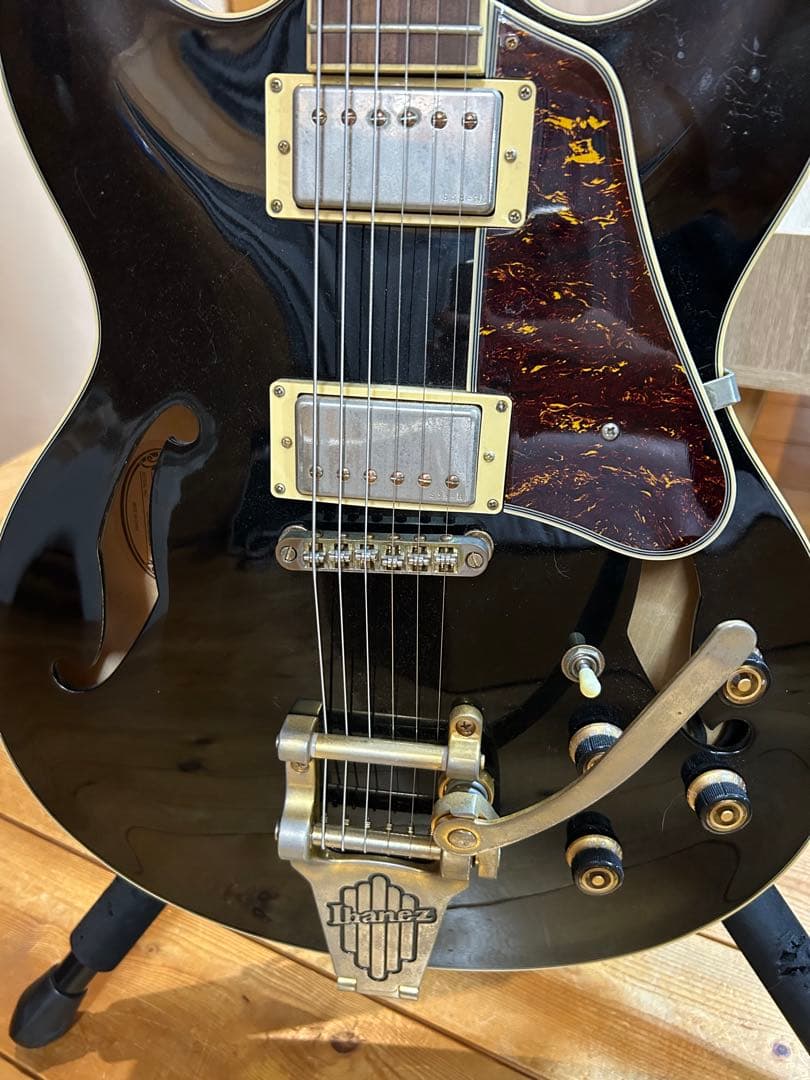 Ibanez セミアコースティックギター ブラック