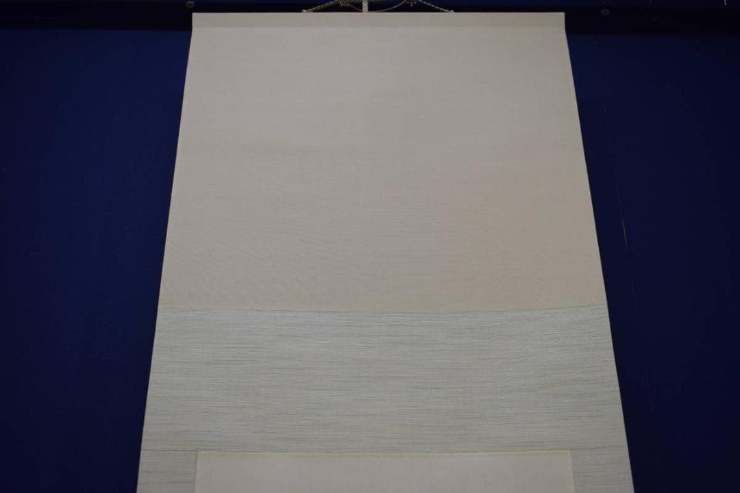 真作/人見聖玉/和歌/短歌/瀧のうた/扇面/桐共箱付/ 布袋屋掛軸HJ-619