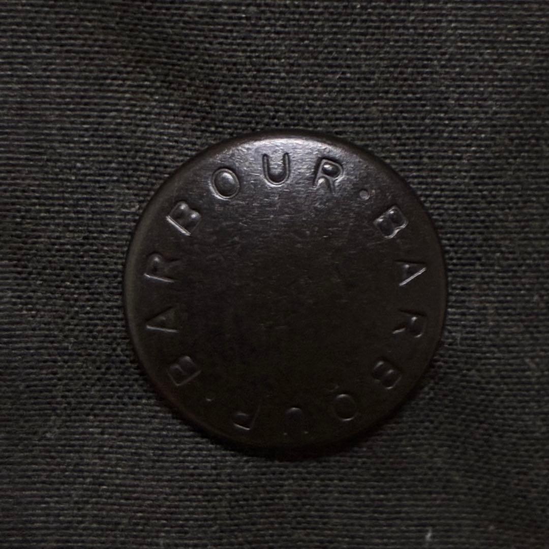 ダークグリーン コーデュロイ襟ジャケット　バブアー　barbour