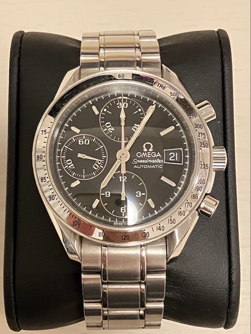 オメガ　3513.50 スピードマスター　クロノグラフ　稼働品　ブラック