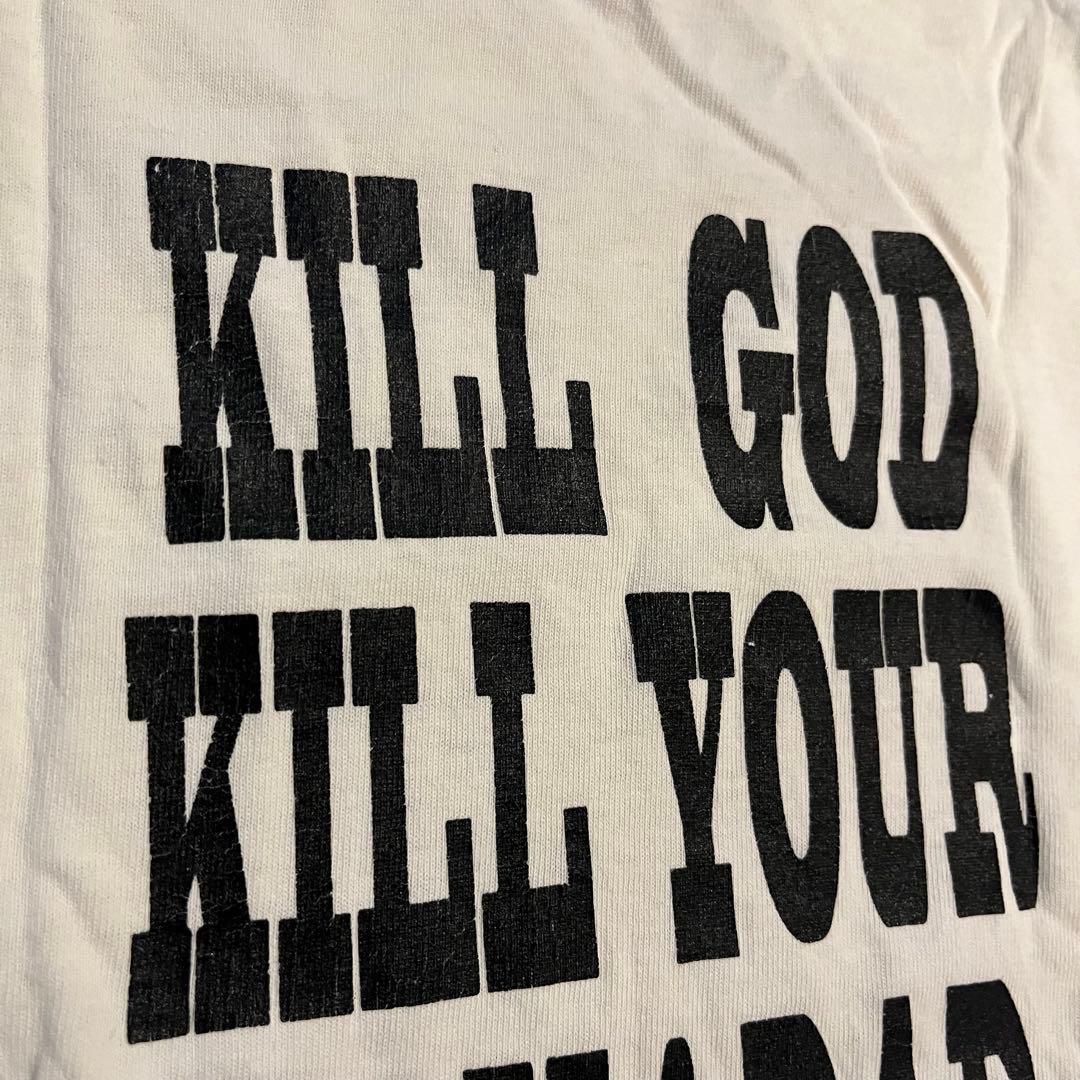 【USA製】90s マリリンマンソン × スヌーピー 7分袖 ラグランTシャツL