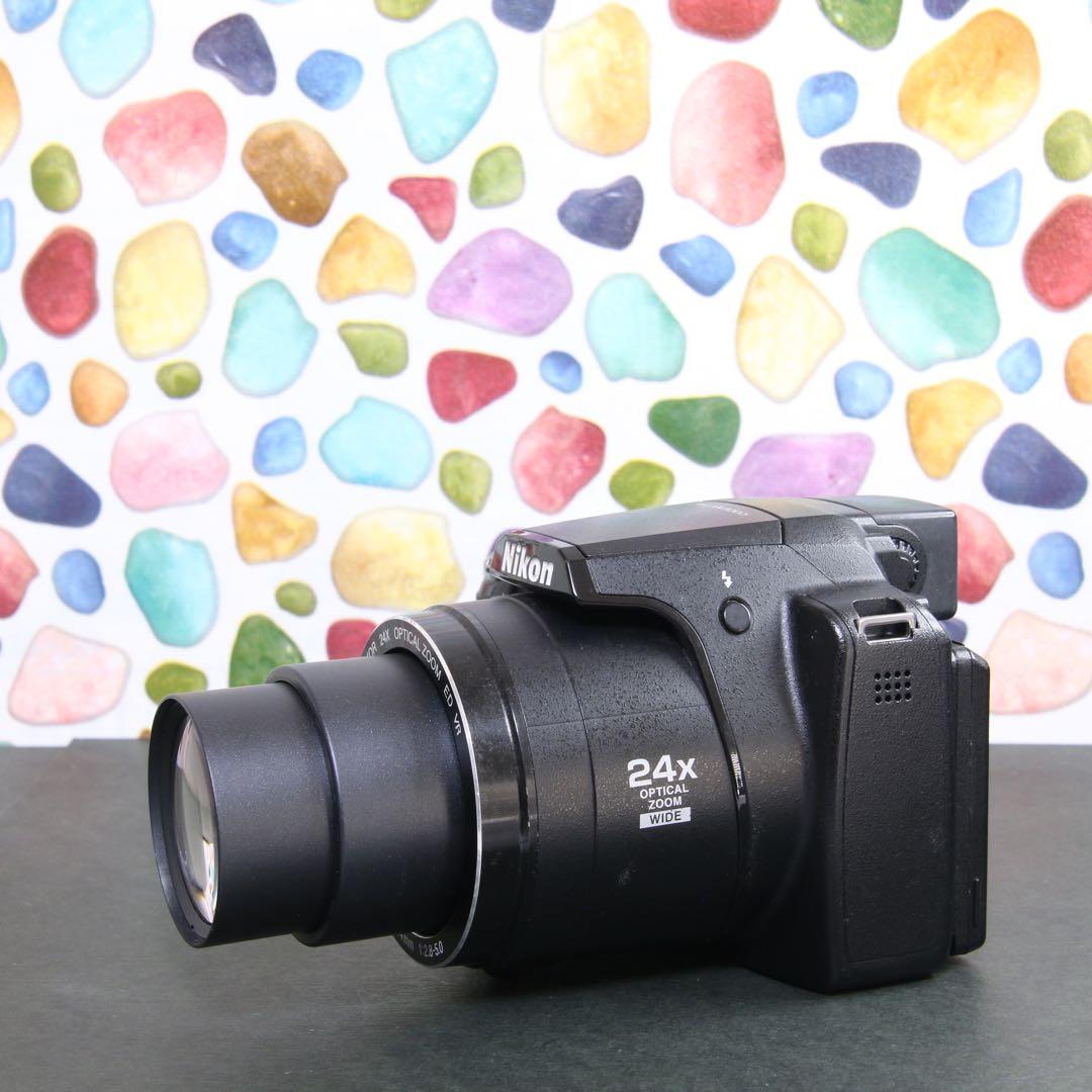 ♥︎◇Nikon COOLPIX P90 ◇近くも遠く撮れる♪ ◇予備バッテリー