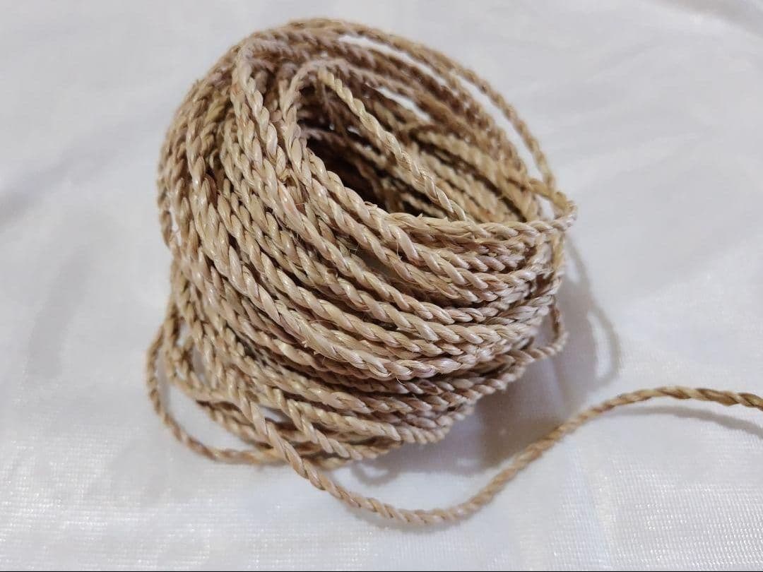 【沖縄県産】月桃縄☆100m＋よもぎオイル30ml