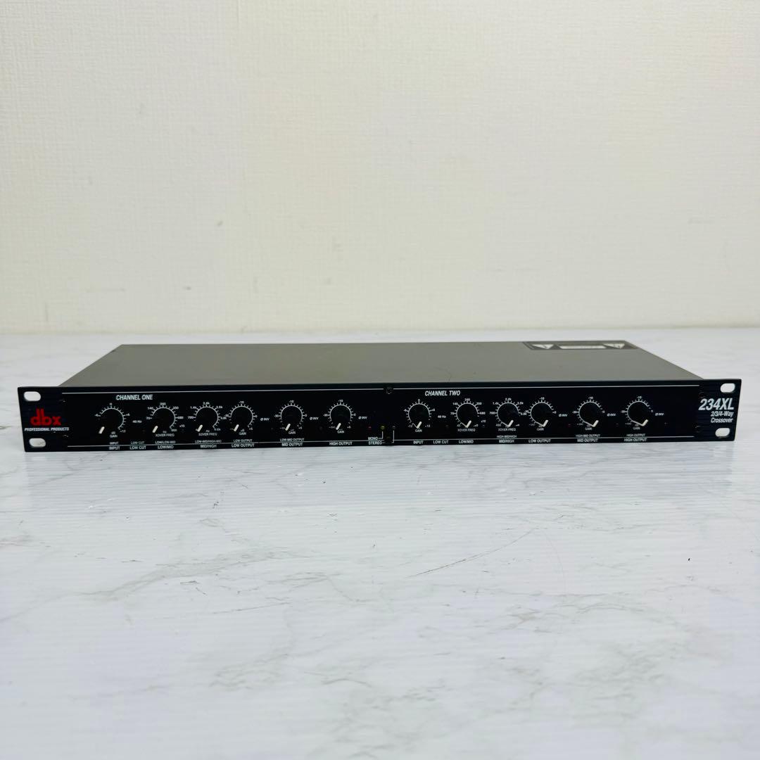 dbx　234XL　クロスオーバー　チャンネルディバイダー　動作品