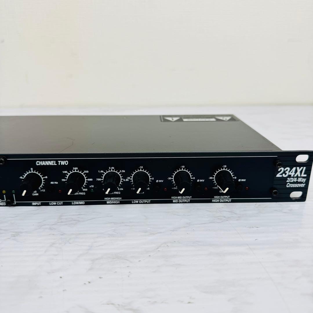 dbx　234XL　クロスオーバー　チャンネルディバイダー　動作品