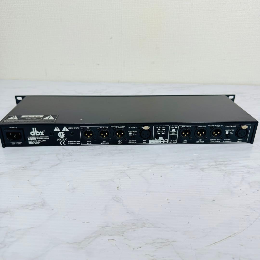 dbx　234XL　クロスオーバー　チャンネルディバイダー　動作品