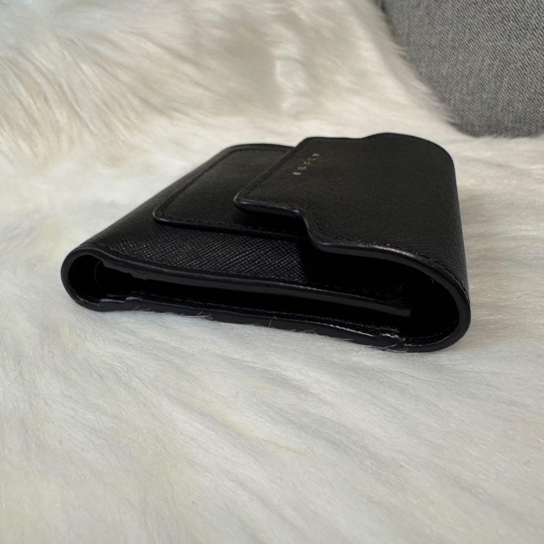 MARNI サフィアーノ フラップスクエアウォレット コンパクトウォレット