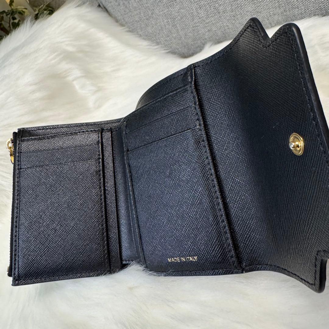 MARNI サフィアーノ フラップスクエアウォレット コンパクトウォレット