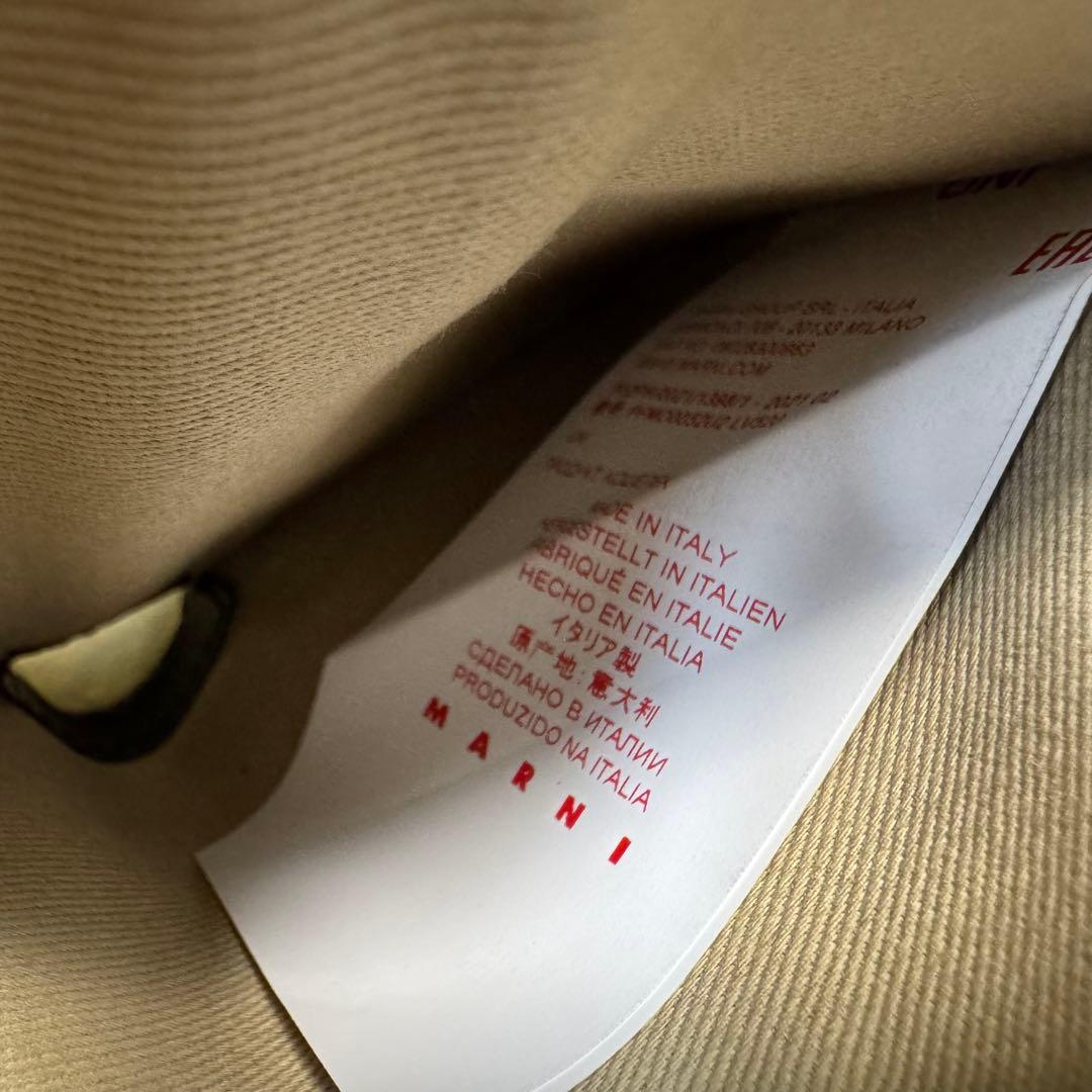 MARNI サフィアーノ フラップスクエアウォレット コンパクトウォレット