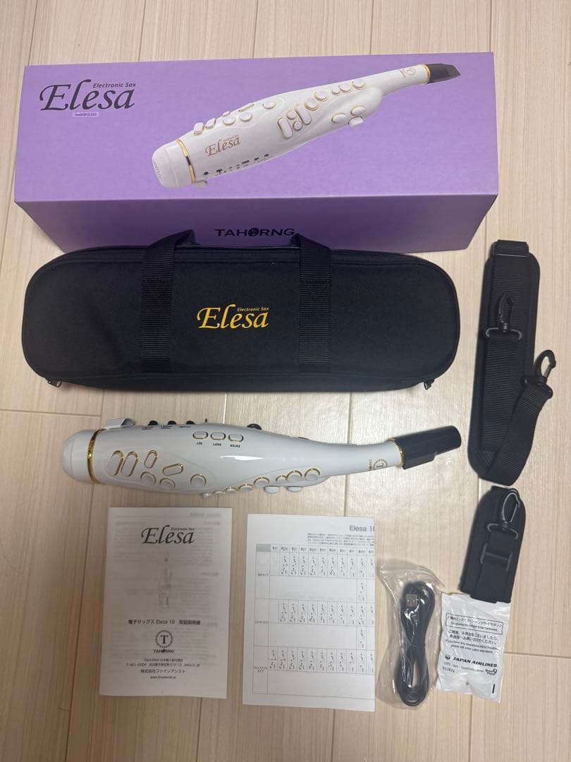 【超美品】電子サックス タホーン エレサ10