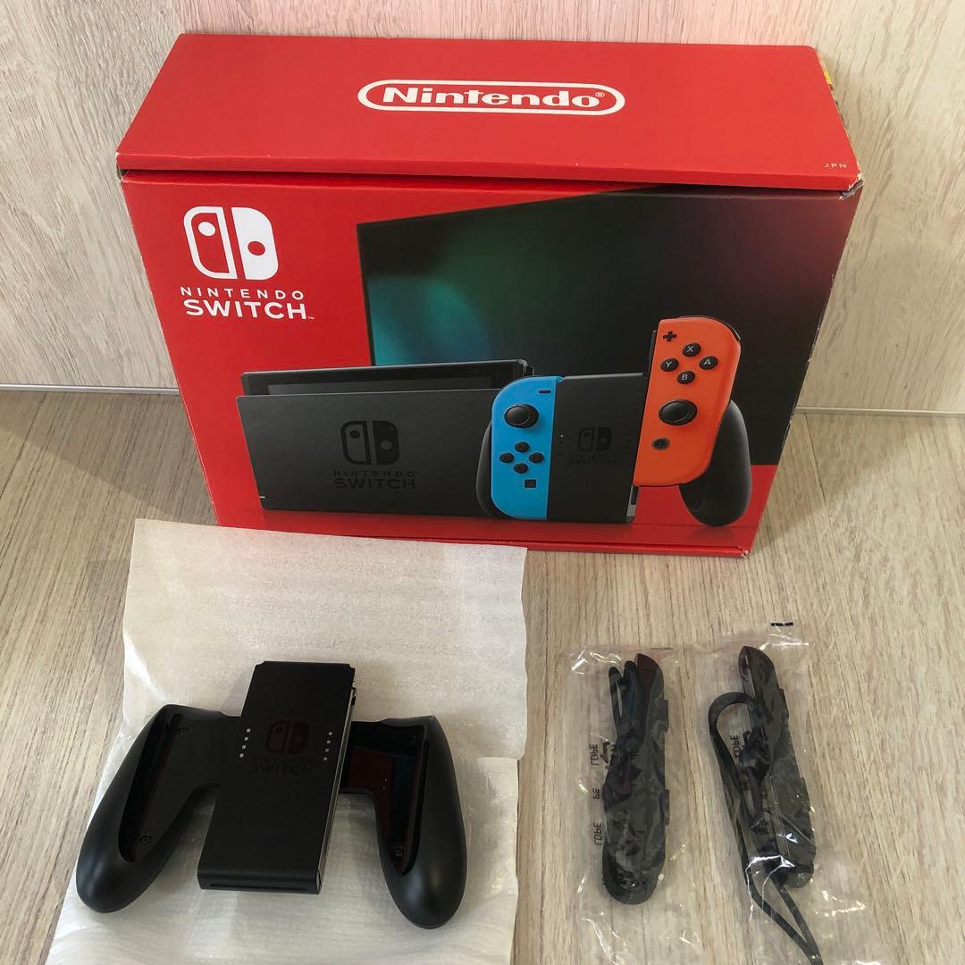 2024年製 Nintendo Switch 本体 ネオンレッド ネオンブルー