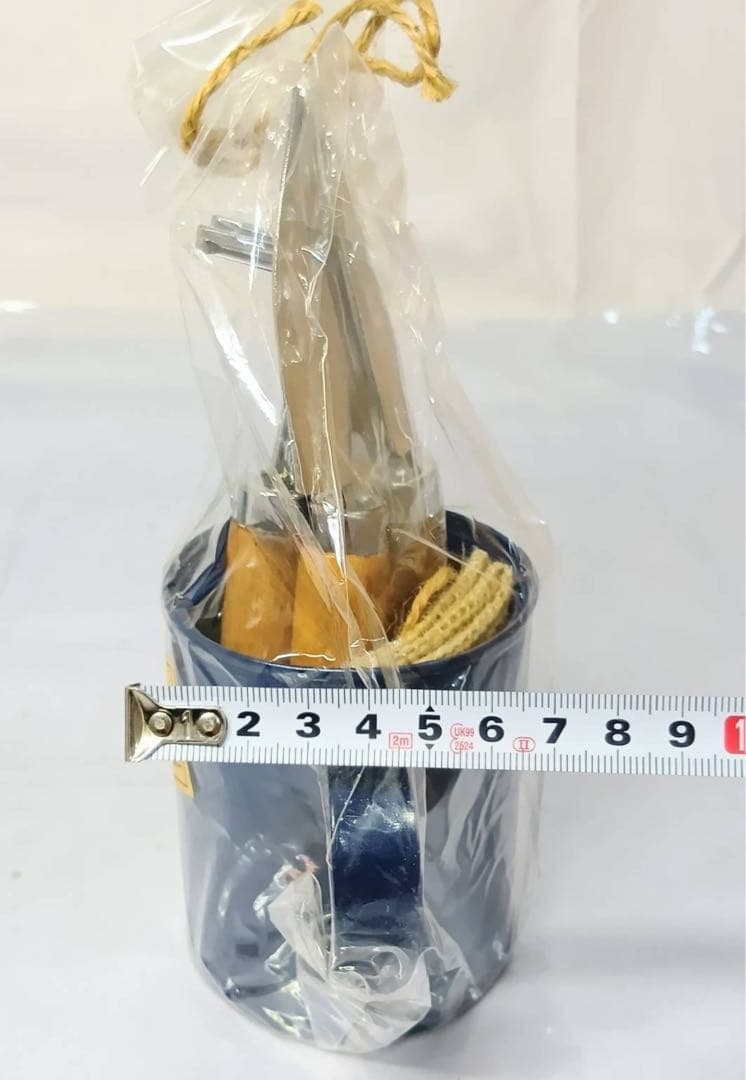 植木鉢 セット ポルトガル製　3鉢　陶器製　ジョウロ スコップ付き アンティーク