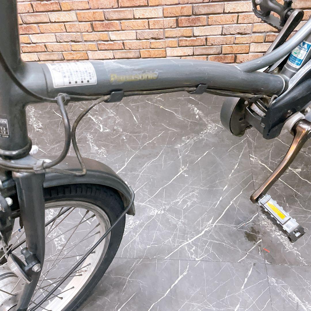 【59】電動自転車Panasonic グリッター グレー 20インチ