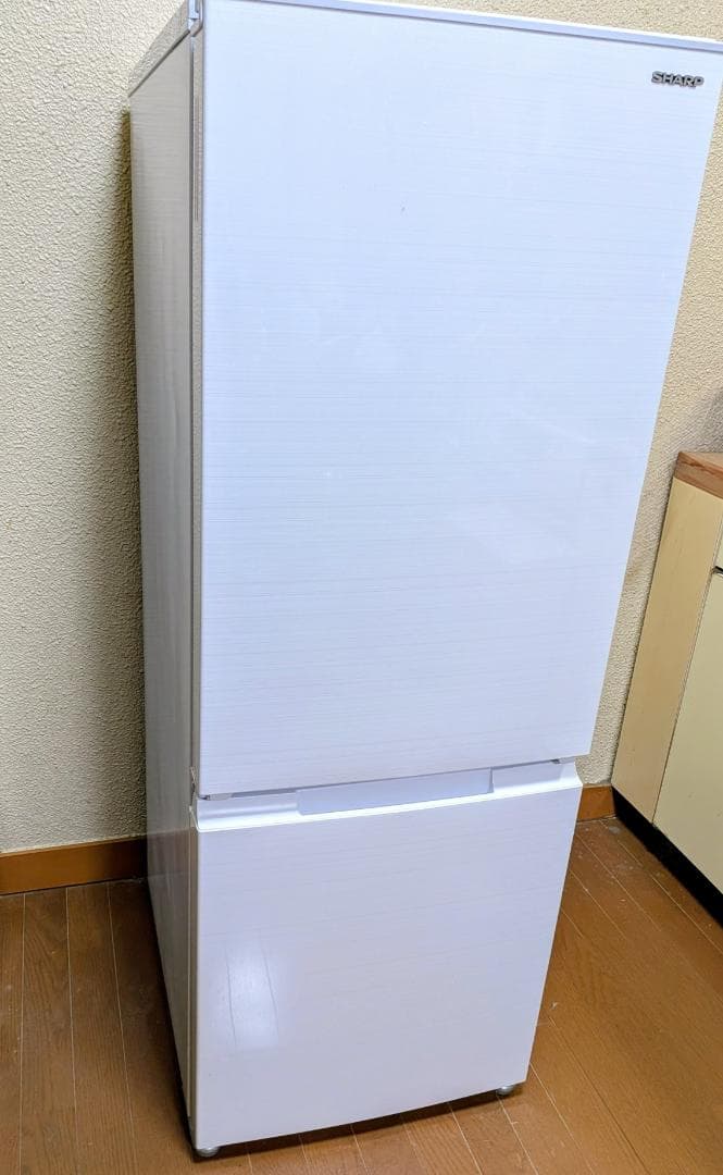 シャープ2ドア冷蔵庫（2022年製）