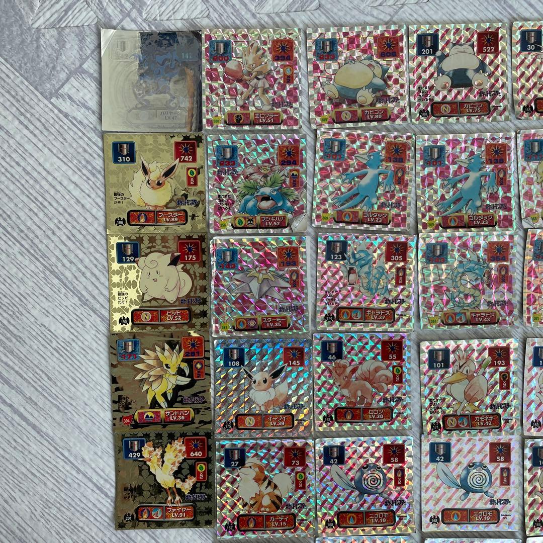ポケモンシール　旧　まとめ売り　337枚　バッチ付き