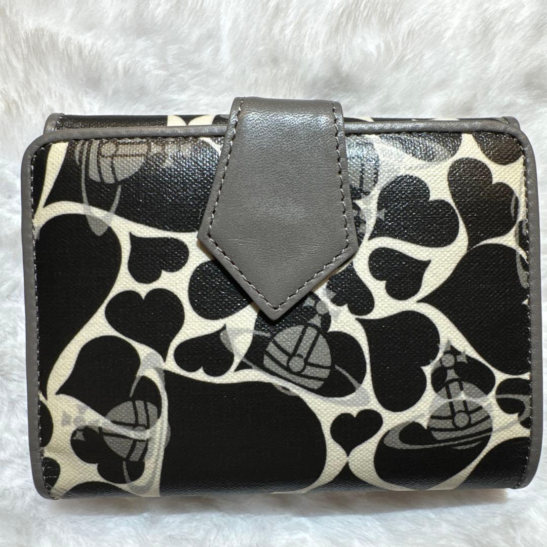 【希少廃盤】Vivienne Westwood 二つ折り財布ハート柄 新品未使用