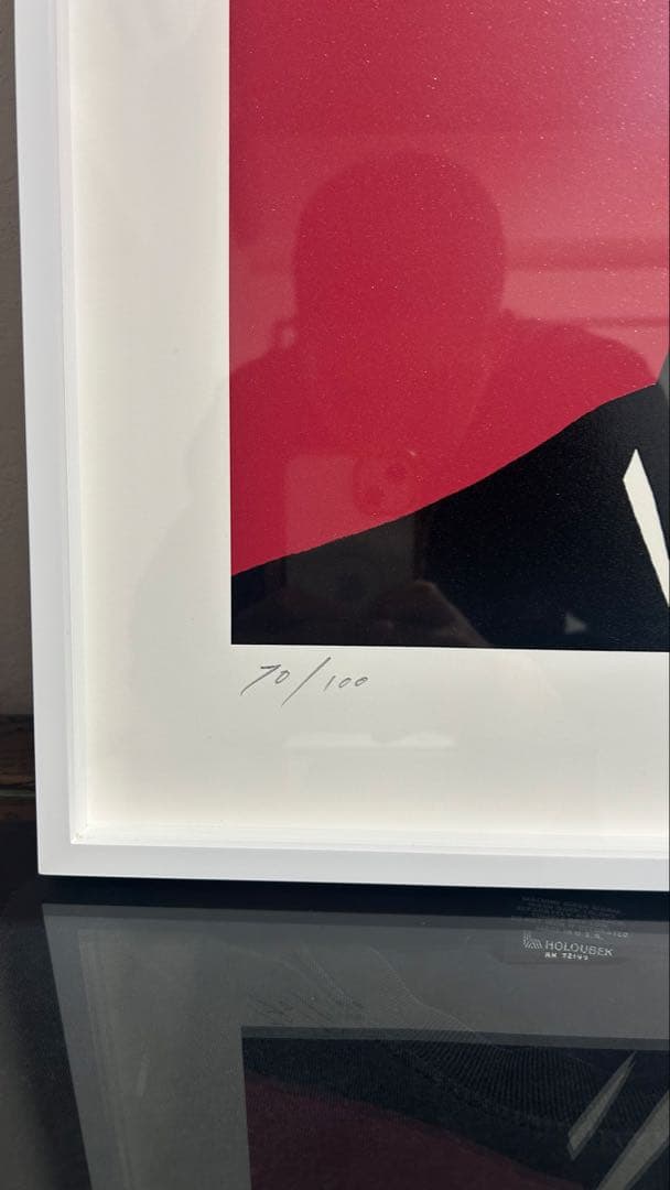 松山しげき　シルクスクリーン　ED100