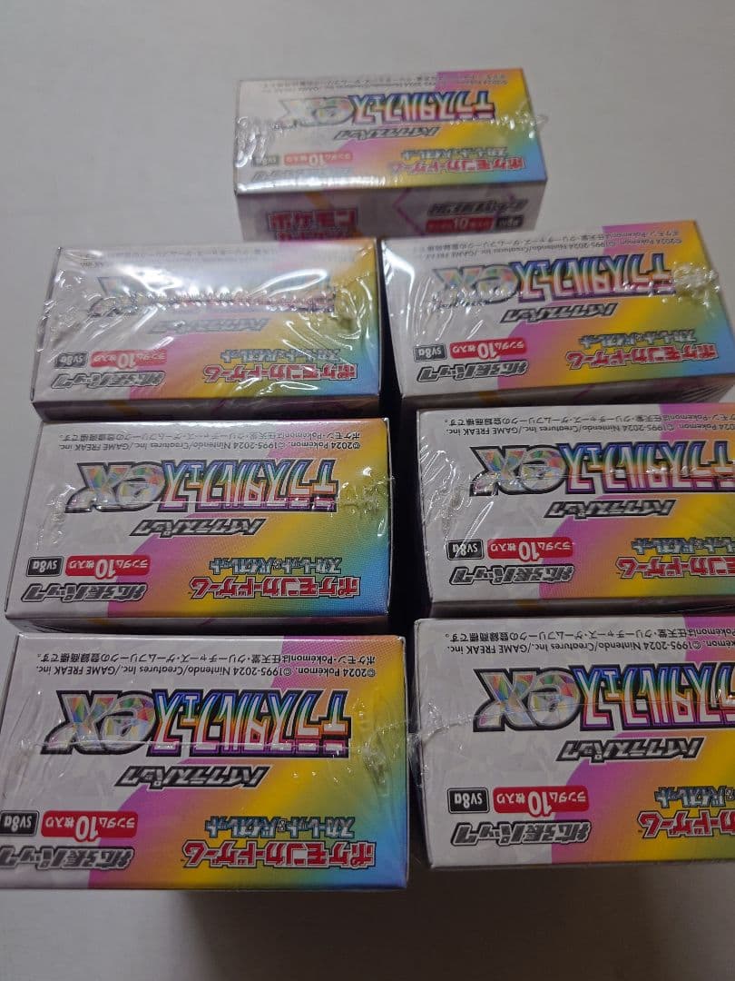 ポケモンカード テラスタルフェスex シュリンク付き 7box 商品説明必読